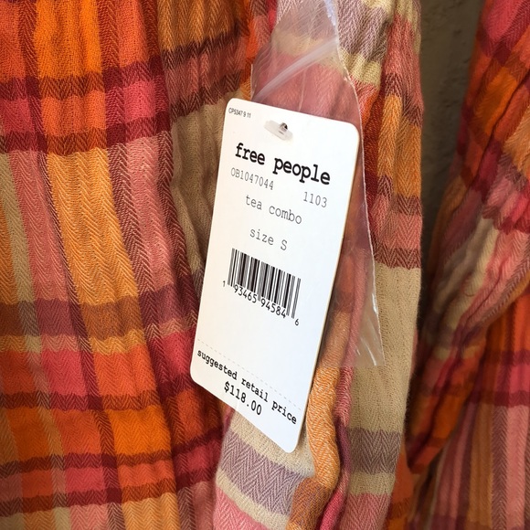 NWT Free People Tea Combo Top - Picture 2 of 7